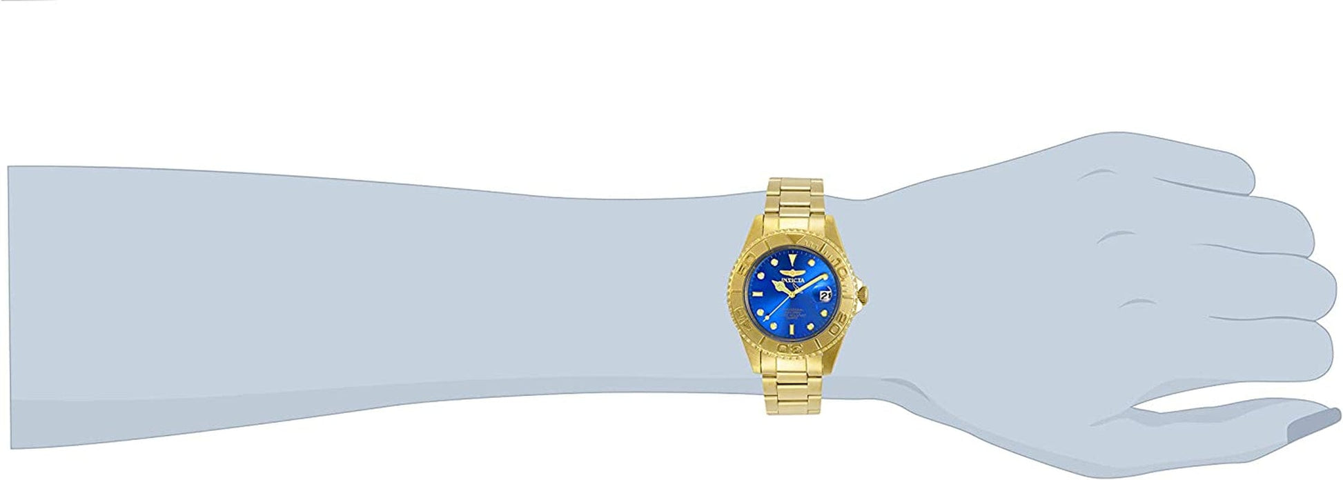 Mens Pro Diver Quartz Watch, Gold, 29940