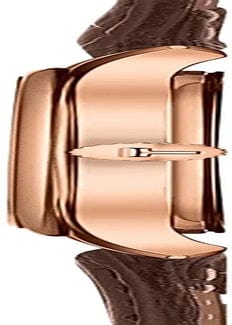 Mens Tradition 5.5 316L Stainless Steel Case Swiss Quartz Watch, Brown, Leather, 18 (T0634093601800)