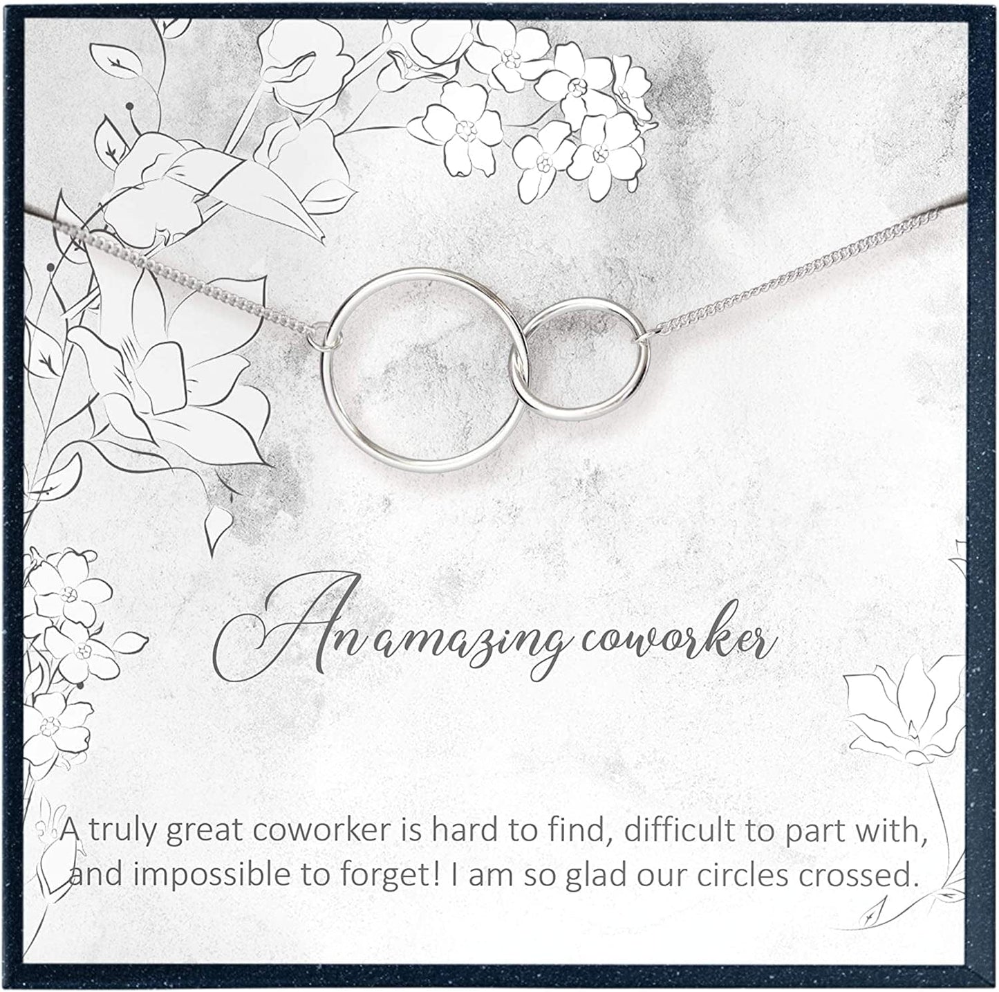 Mentor Gifts for Boss Gifts for Coworker Gifts for Retirement Gifts for Boss Leaving Gift for Coworker Going Away Gift Coworker (Silver Circles)