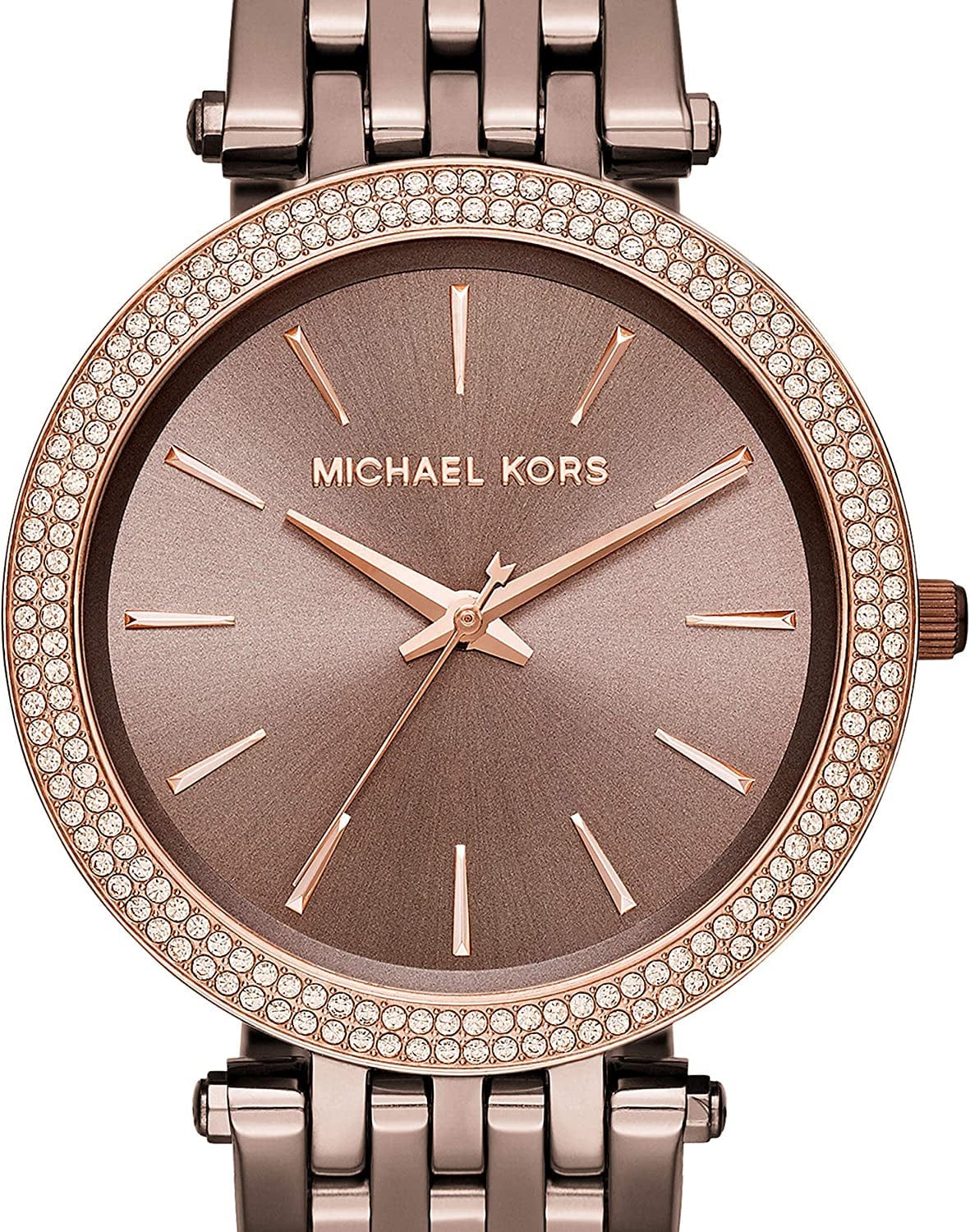 Michael Kors Darci 3 Hand Watch with Glitz Accents, 39MM