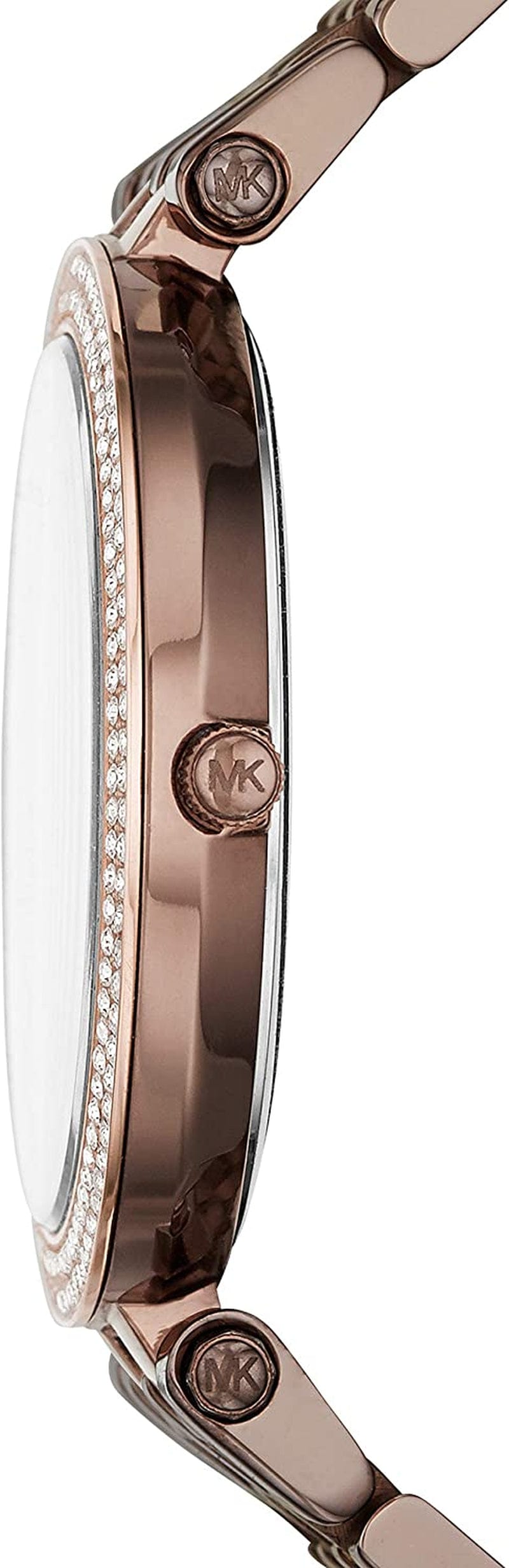 Michael Kors Darci 3 Hand Watch with Glitz Accents, 39MM
