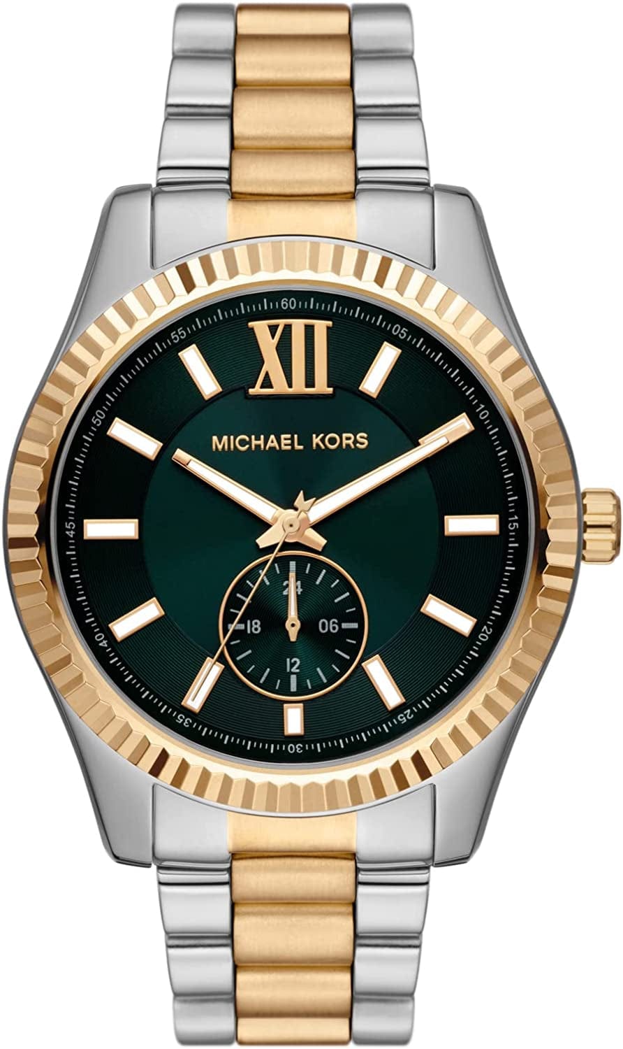 Michael Kors Lexington Chronograph Stainless Steel Watch Two-Tone