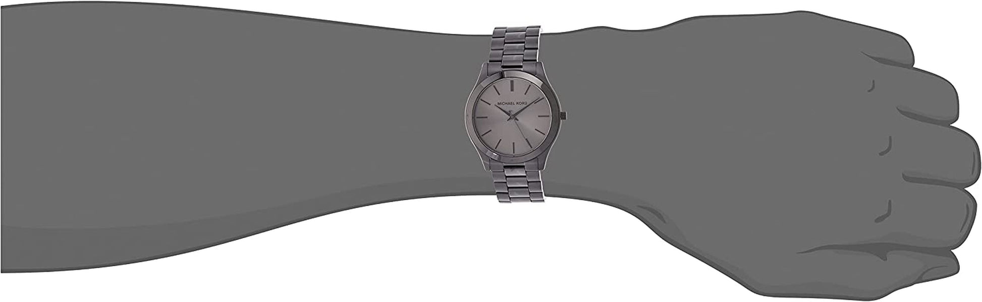 Michael Kors Men'S Slim Runway Stainless Steel Quartz Watch