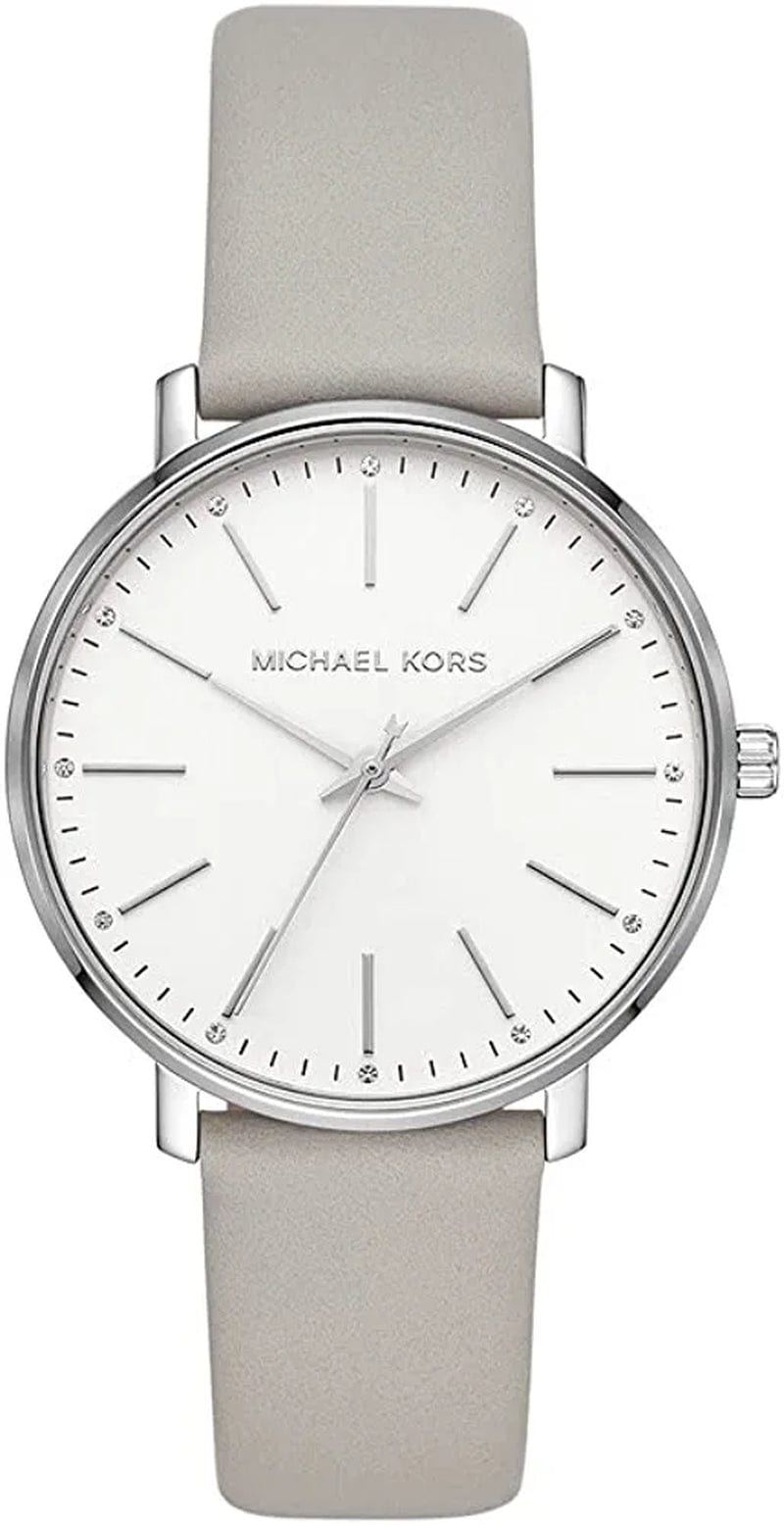 Michael Kors Pyper Three-Hand Stainless Steel Watch Grey/36mm