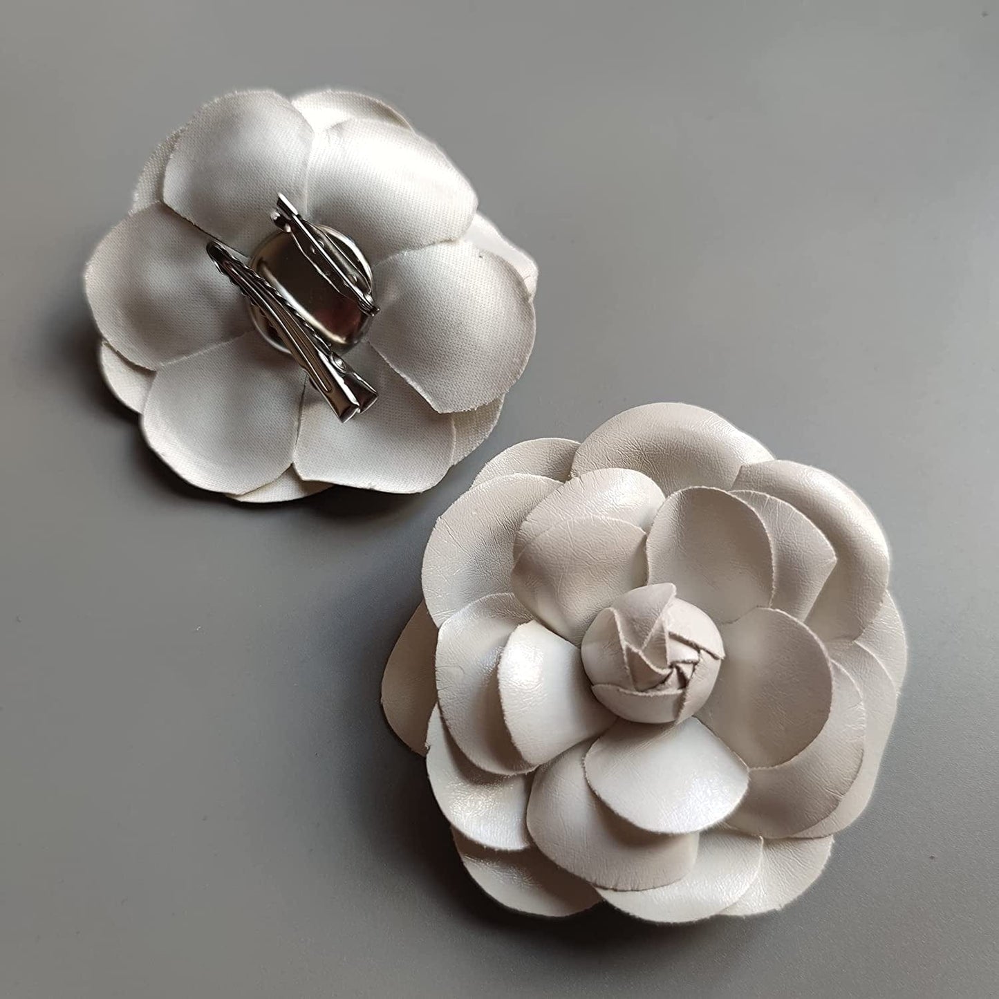MISASHA Women'S Camellia Flower Pin Brooch with Organza Gift Bag