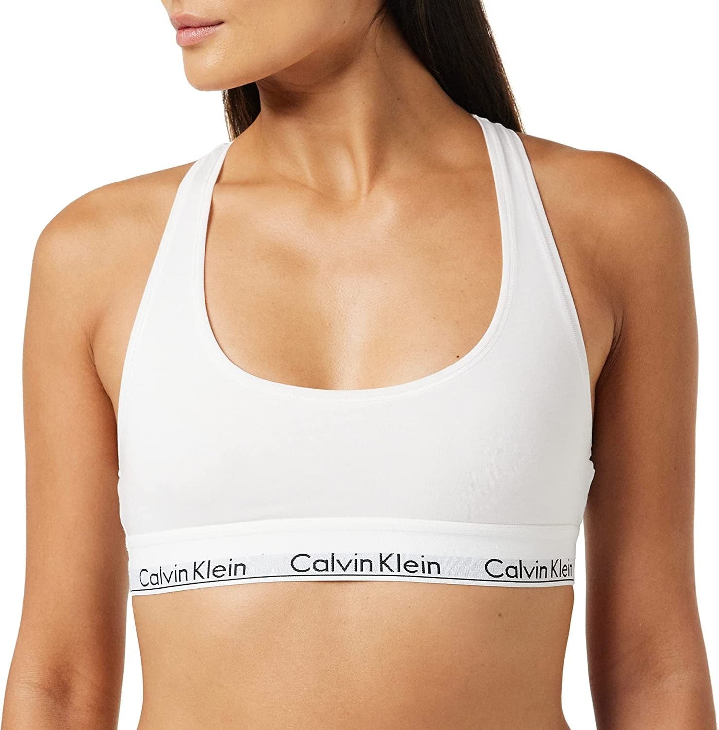 Modern Cotton Bralette Bra Blanco / Small