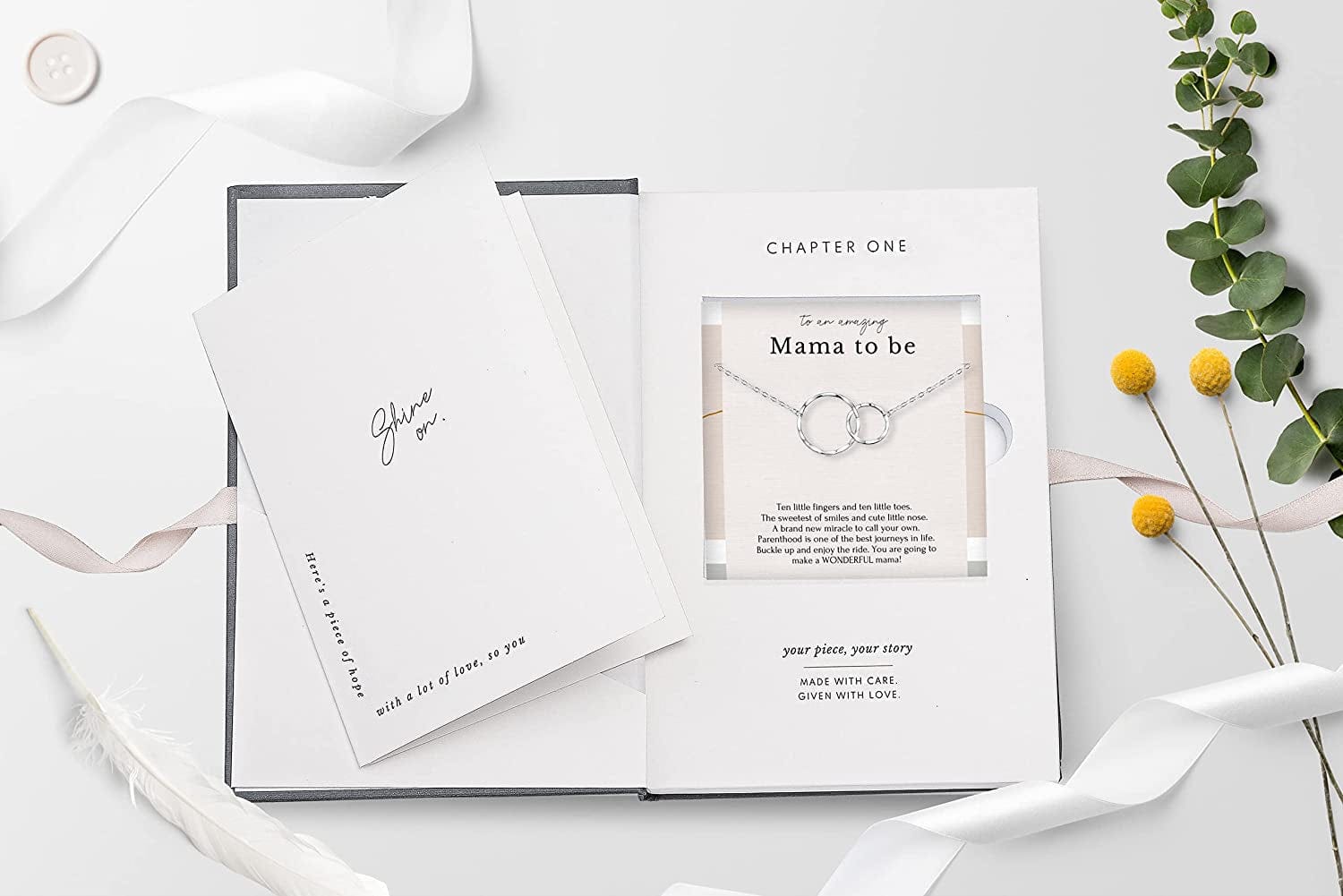 Mom to Be Gift Necklace - First Time Mom Gift for Expecting Mother - Pregnancy Gifts for First Time Moms - New Mom Jewelry - New Mom Gifts for Women - Pregnant Mom Gifts