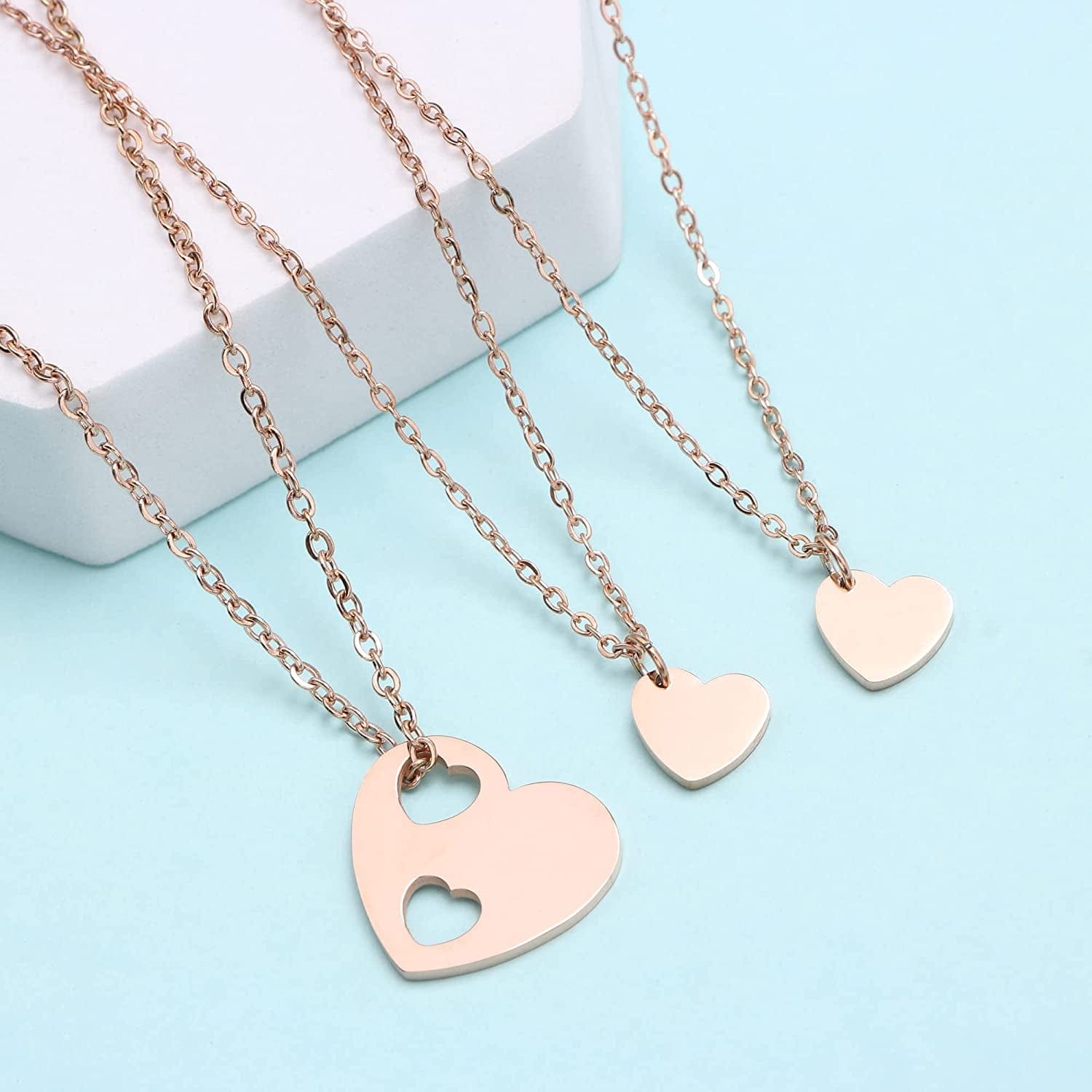 Mother Daughter Matching Necklace Gifts for Mama Necklace for Women Mommy and Me Jewelry for Birthday Christmas