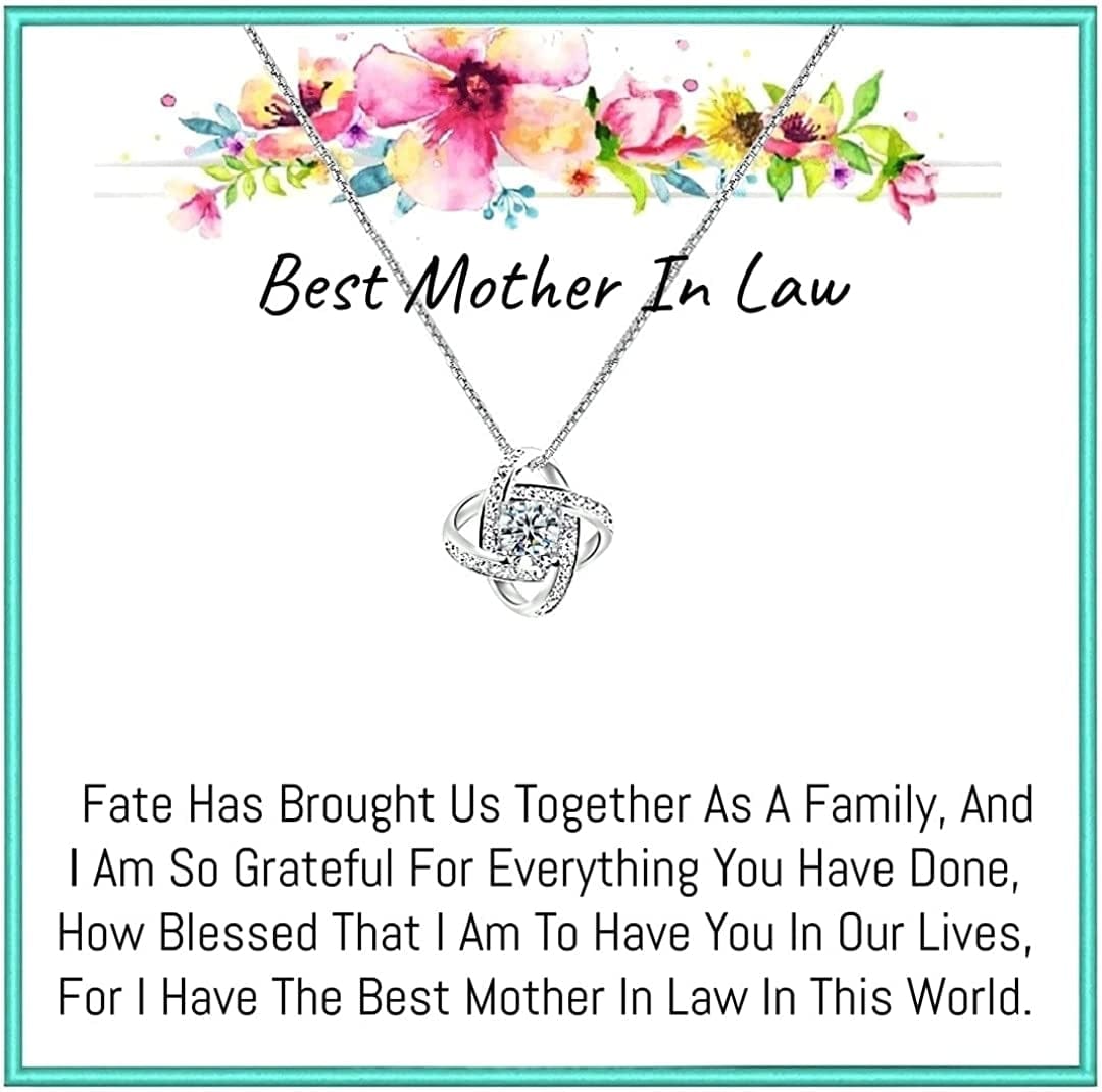 Mother in Law Gifts, Mother of the Groom, Future Mother in Law Mother in Law Birthday Gifts, Mother in Law Jewelry, Mother in Law Necklace, Mother in Law Holiday and More New Zirconia