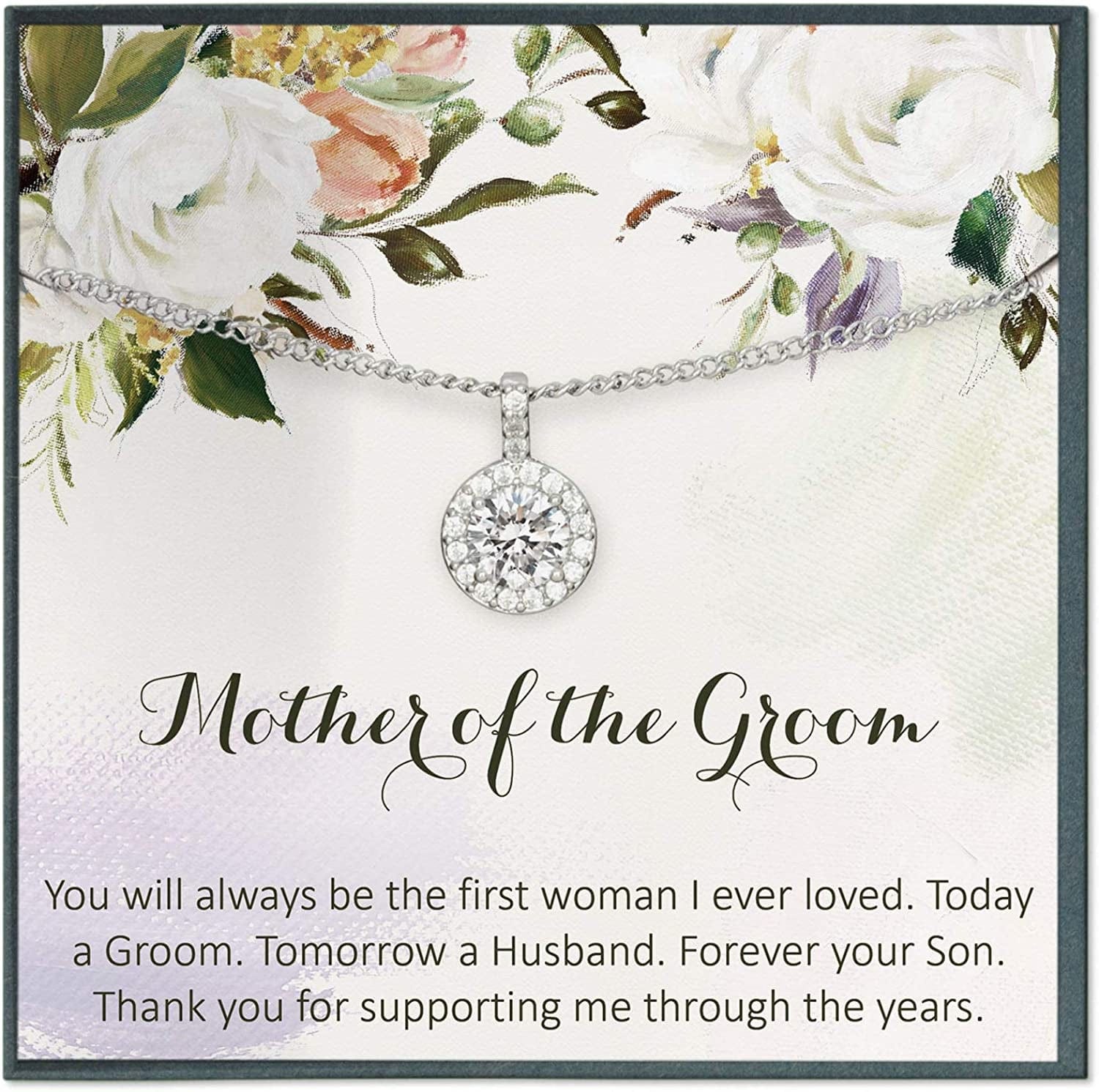 Mother of the Groom Gift for Mother of the Bride Gift for Future Mother in Law Gift for Bonus Sister Necklace Gift Mother of the Groom from Son