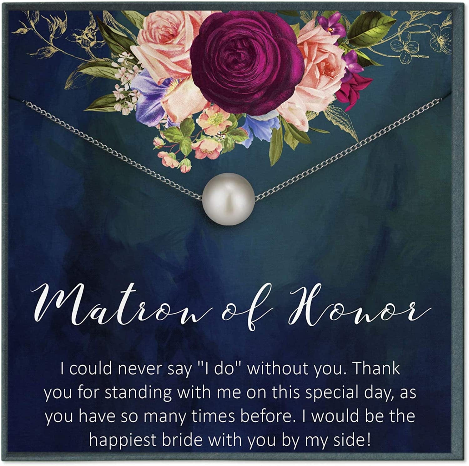 Mother of the Groom Gift for Mother of the Bride Gift for Future Mother in Law Gift for Bonus Sister Necklace Gift Matron of Honor