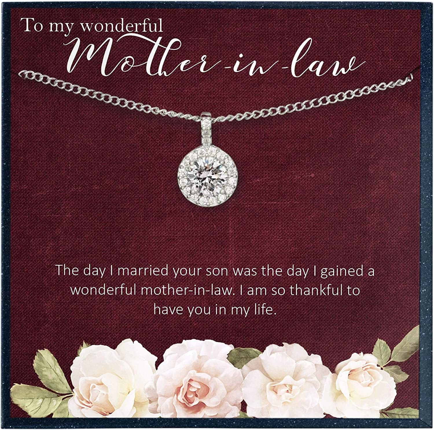 Mother of the Groom Gift for Mother of the Bride Gift for Future Mother in Law Gift for Bonus Sister Necklace Gift Mother in Law