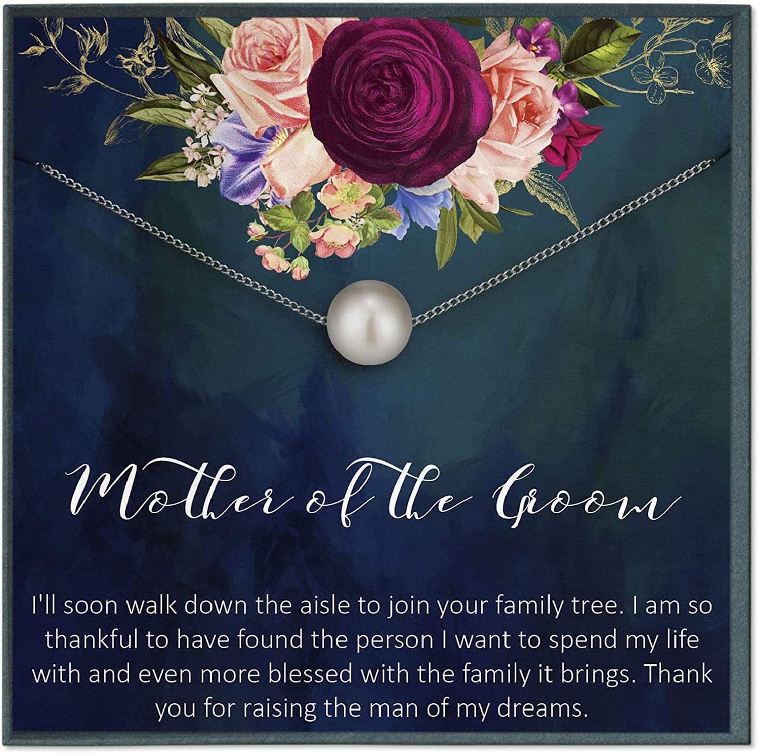Mother of the Groom Gift for Mother of the Bride Gift for Future Mother in Law Gift for Bonus Sister Necklace Gift Mother of the Groom from Bride