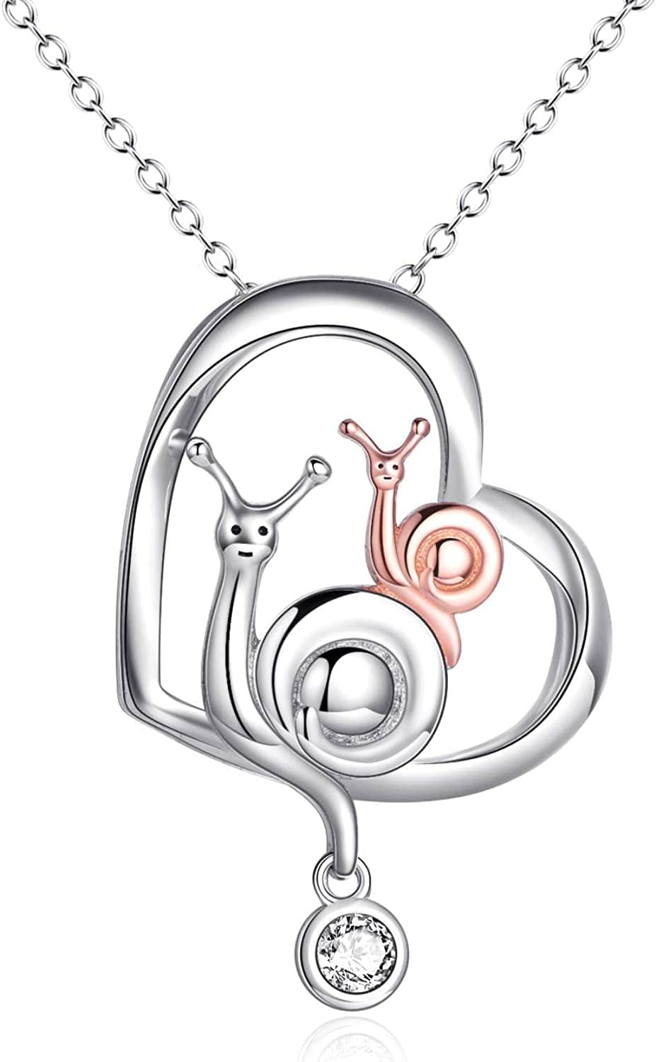 Mother'S Day Gifts for Mother from Daughter 925 Sterling Silver Animal Necklace for Mom Women Jewelry Gifts 4-Snail