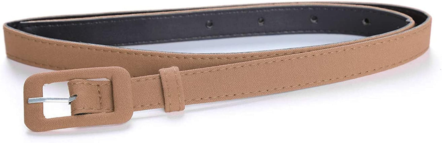 MUXXN Womens Belt- Solid Color Basic Belt for Casual Formal Dress or Jeans Apparel & Accessories > Clothing Accessories > Belts MUXXN Camel X-Large