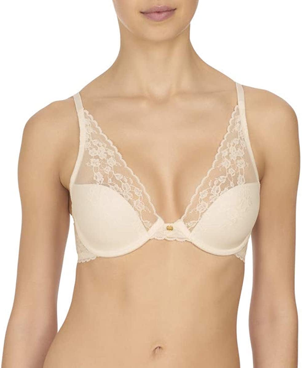 Natori Women'S Cherry Blossom Convertible Contour Bra Alabaster / 32DD