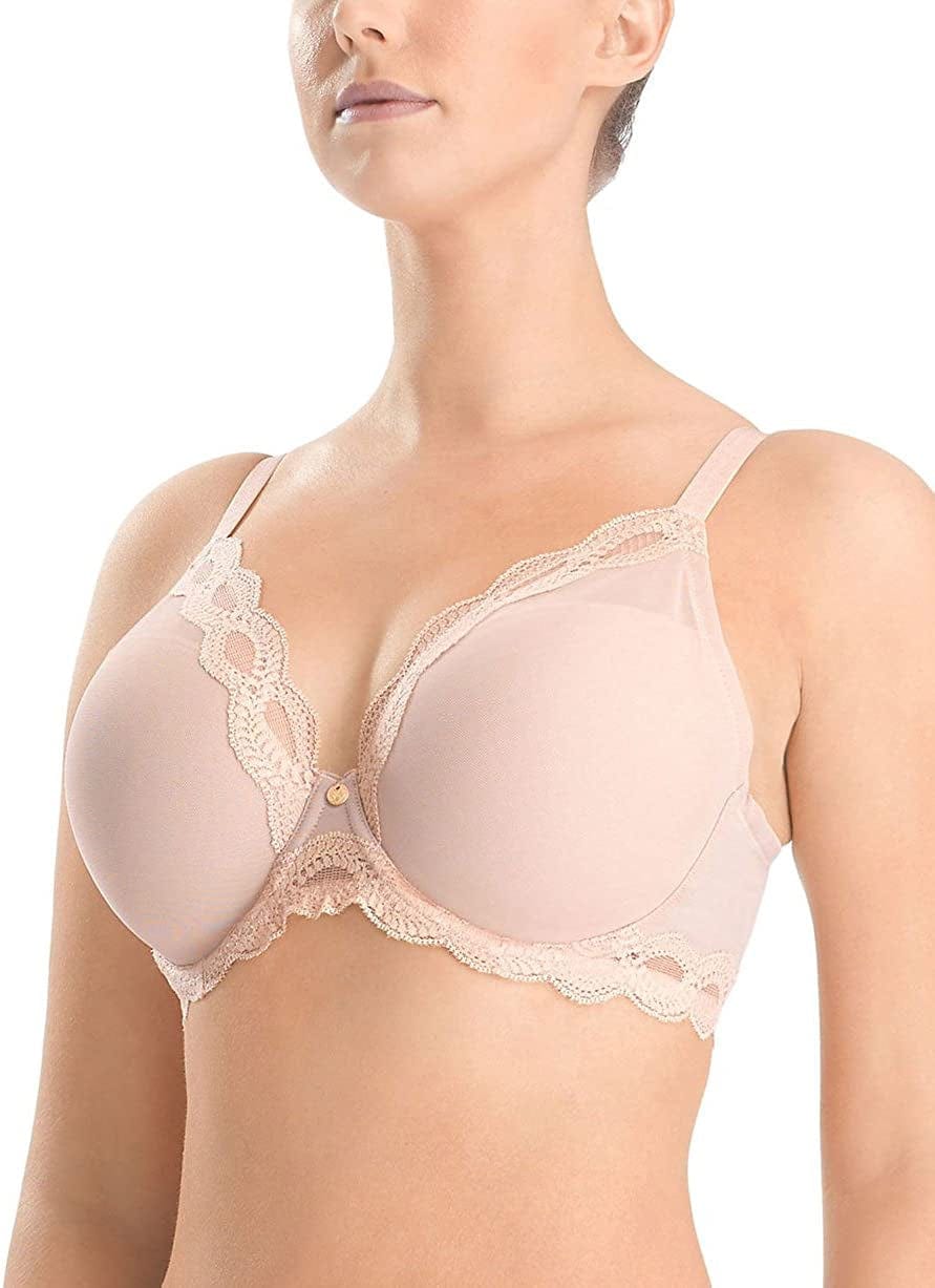 Natori Women'S Chic Comfort Full Figure Sweetheart Contour Underwire Bra Natural / 44G