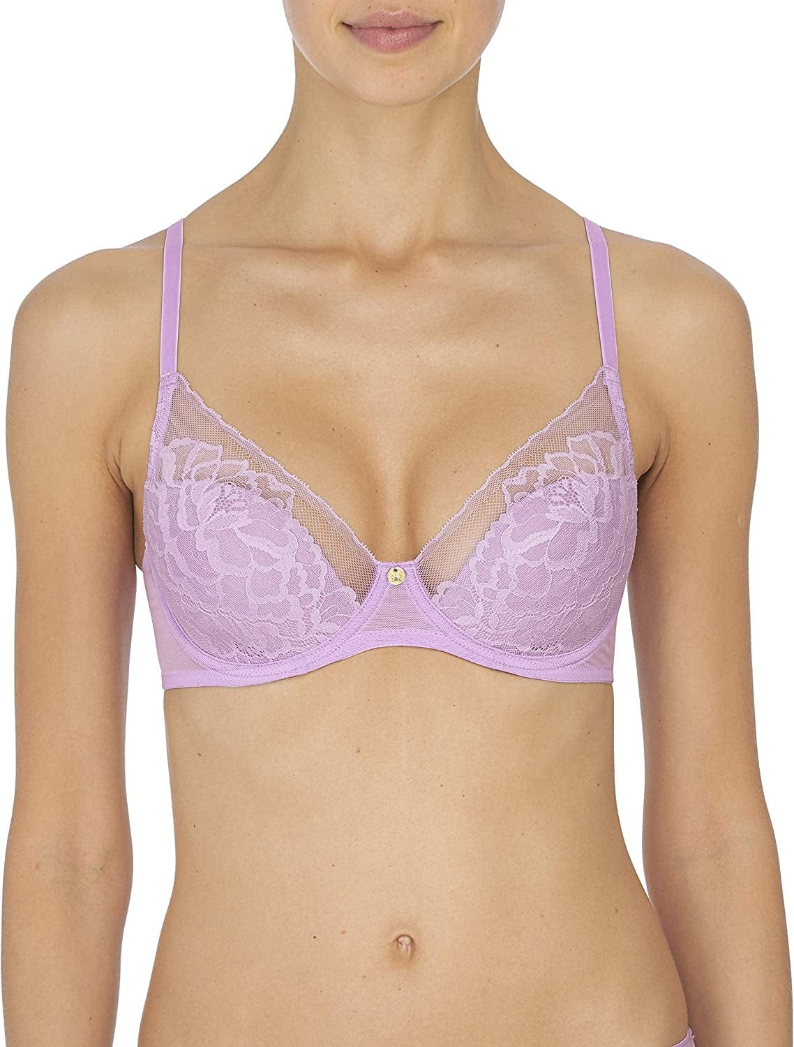 Natori Women'S Flora Contour Underwire Bra Light Purple / 36DDD