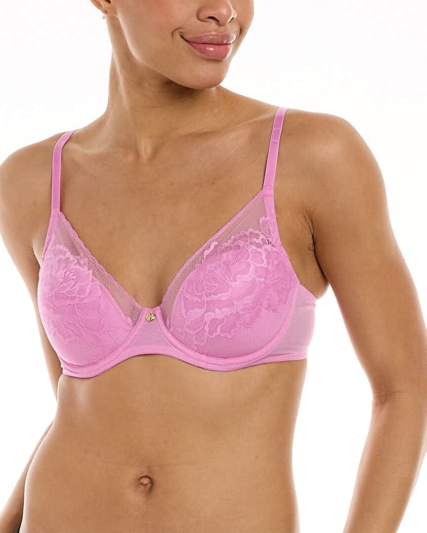 Natori Women'S Flora Contour Underwire Bra Violet Quartz / 34G