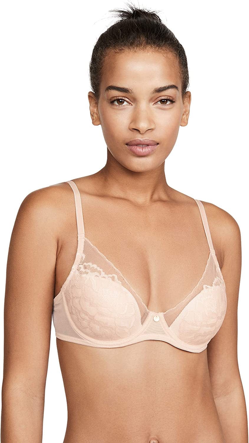 Natori Women'S Flora Contour Underwire Bra Cameo Rose/Cashmere / 34D