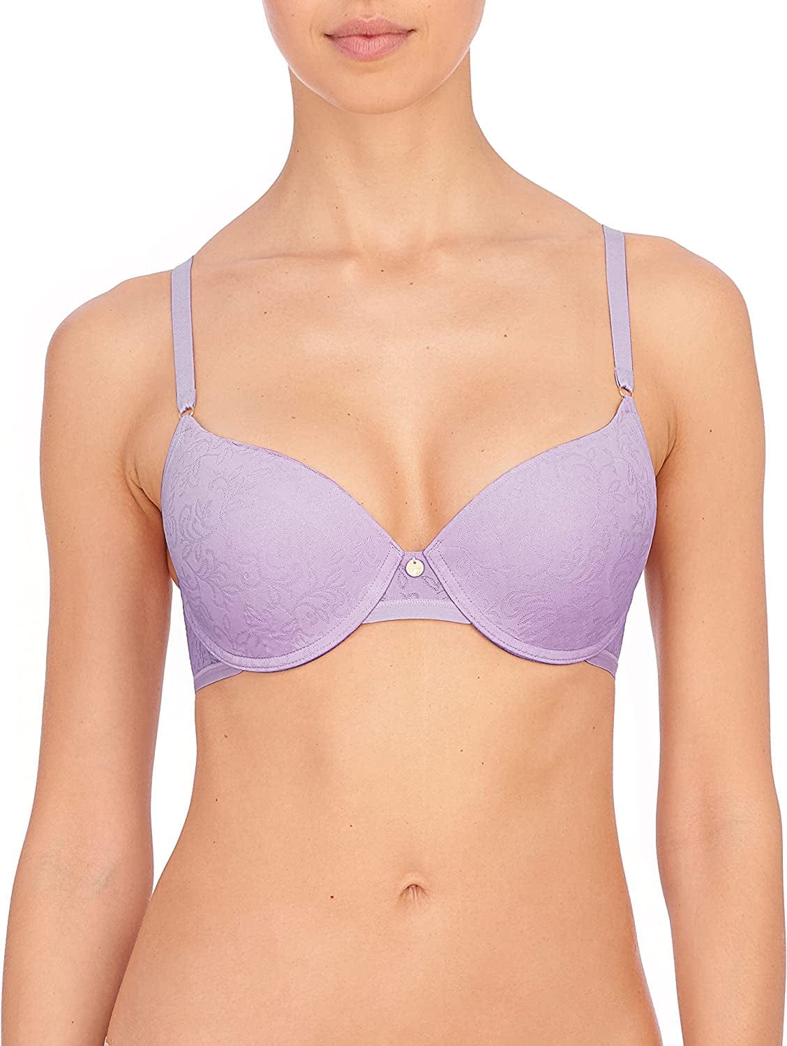 Natori Women'S Jacquard Contour Underwire Bra French Lilac / 34DD