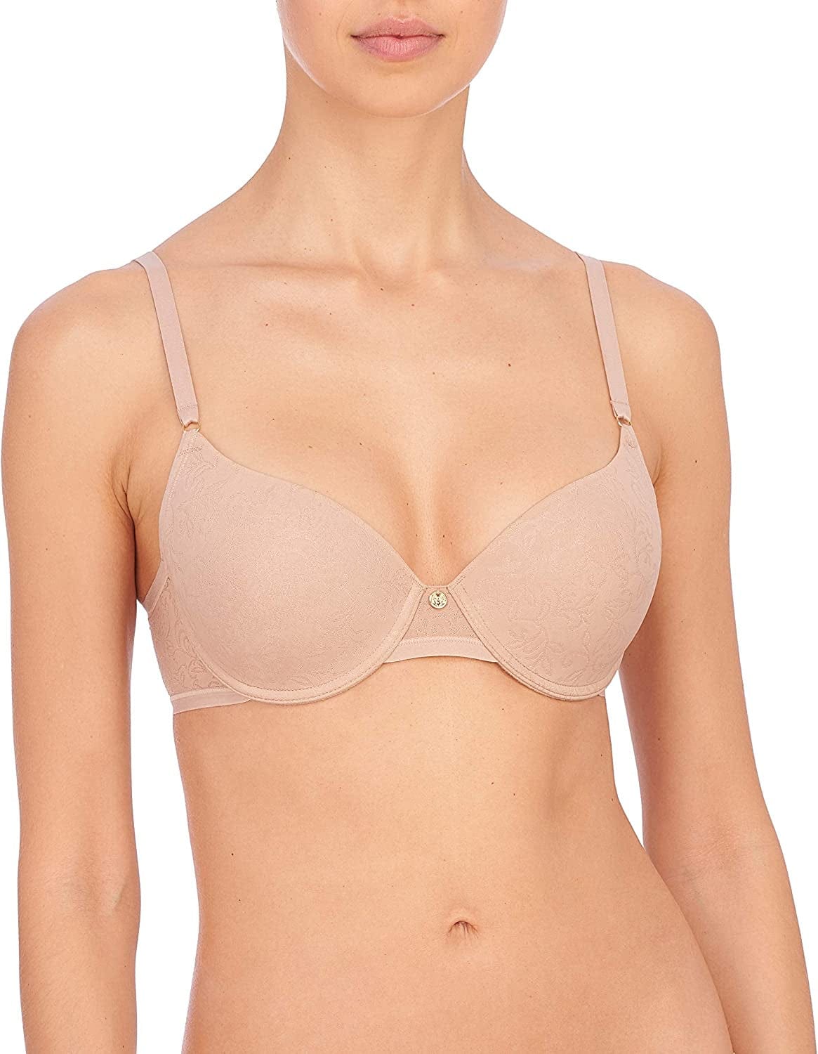 Natori Women'S Jacquard Contour Underwire Bra Cafe / 34DD
