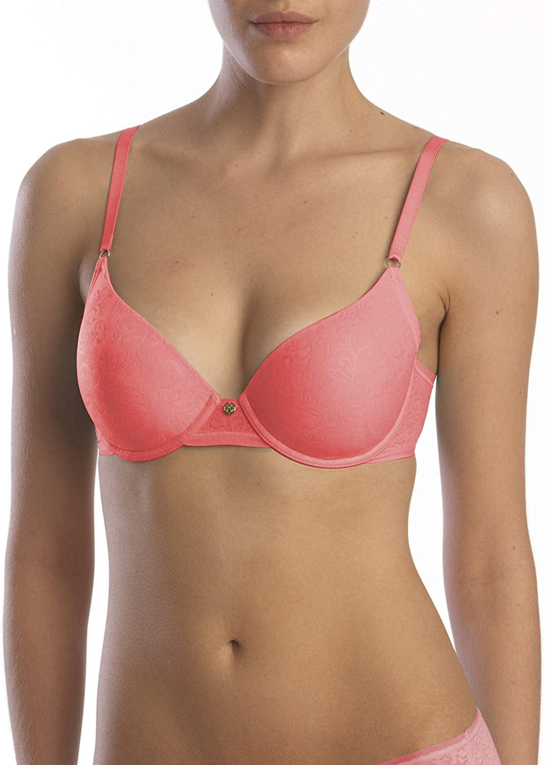 Natori Women'S Jacquard Contour Underwire Bra Passionfruit / 36D