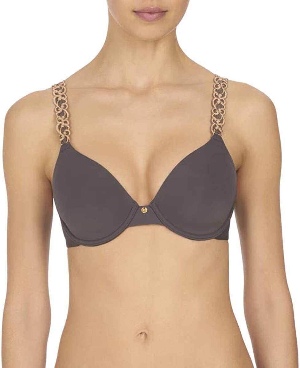 Natori Women'S Pure Luxe Custom Coverage Contour Basalt/Pecan / 32C
