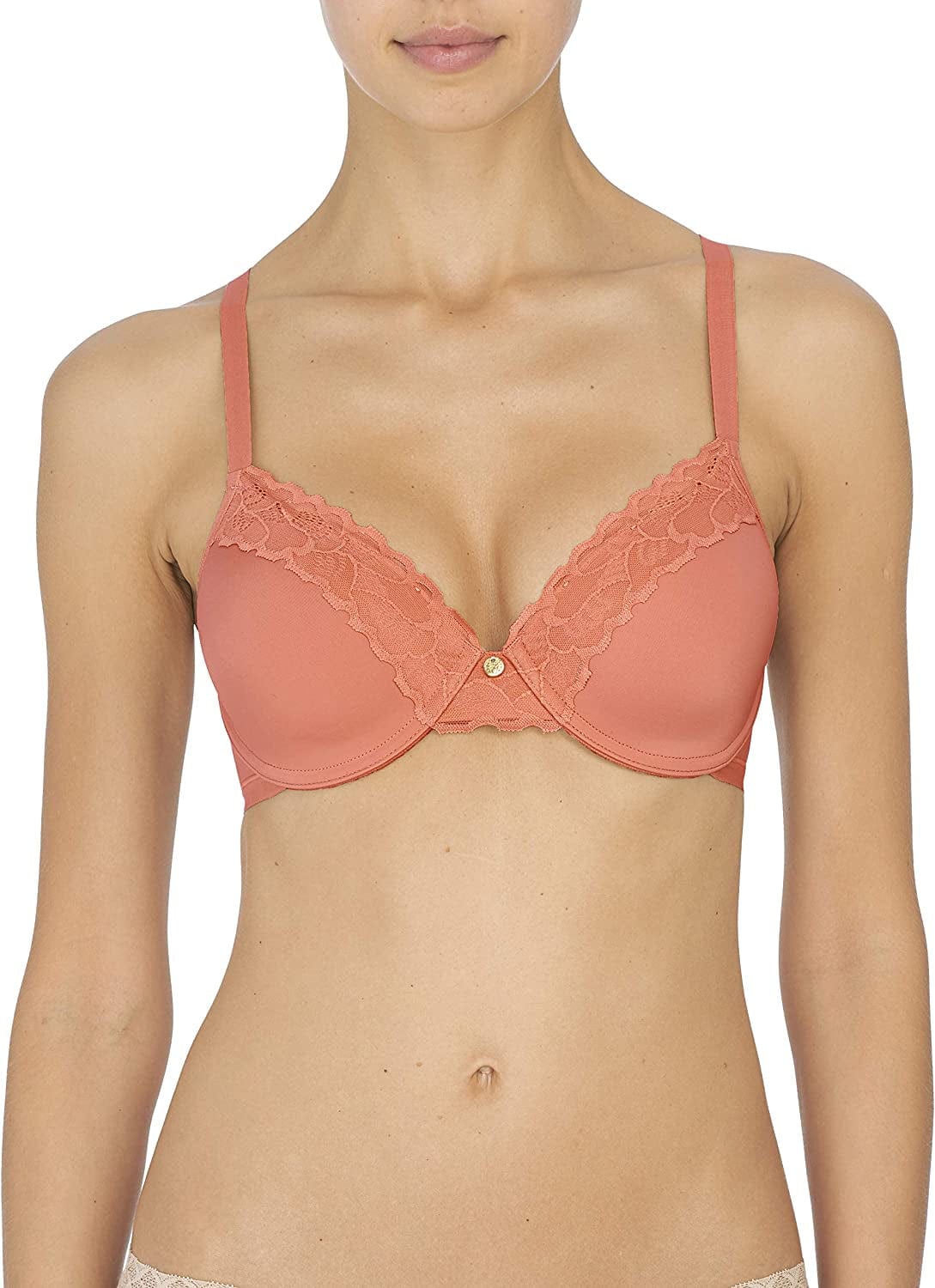 Natori Women'S Refined Contour Underwire Bra Papaya / 34D