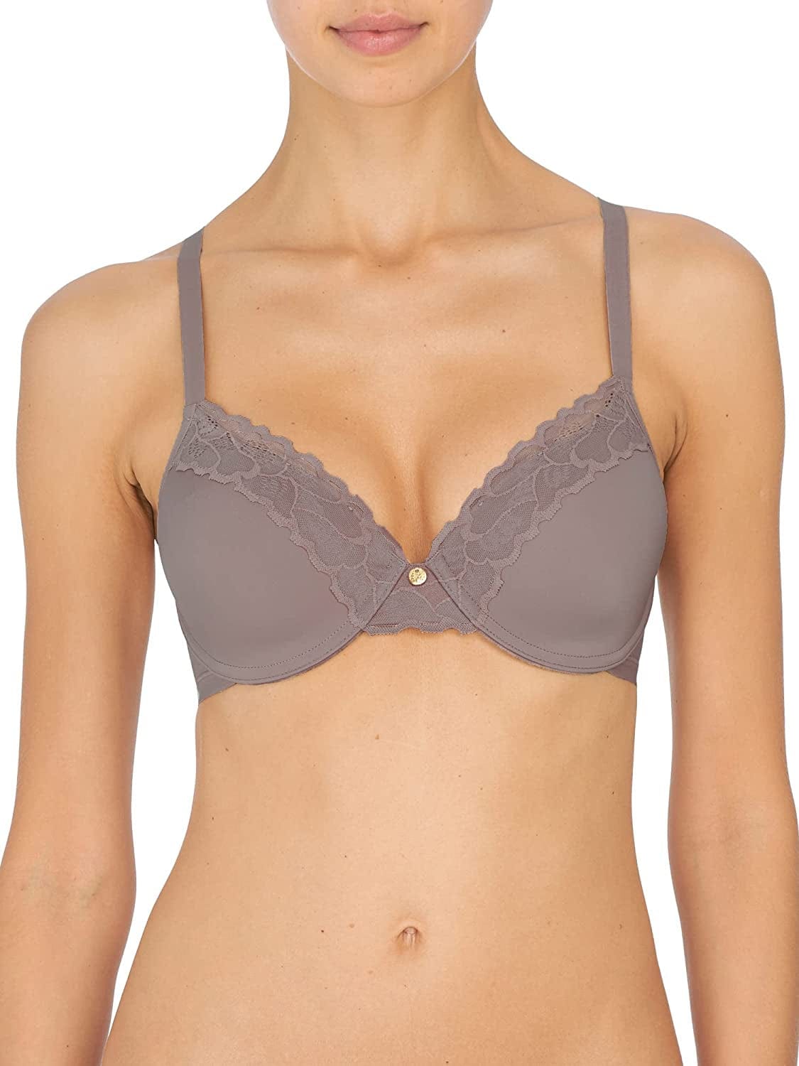Natori Women'S Refined Contour Underwire Bra Gunmetal / 32D