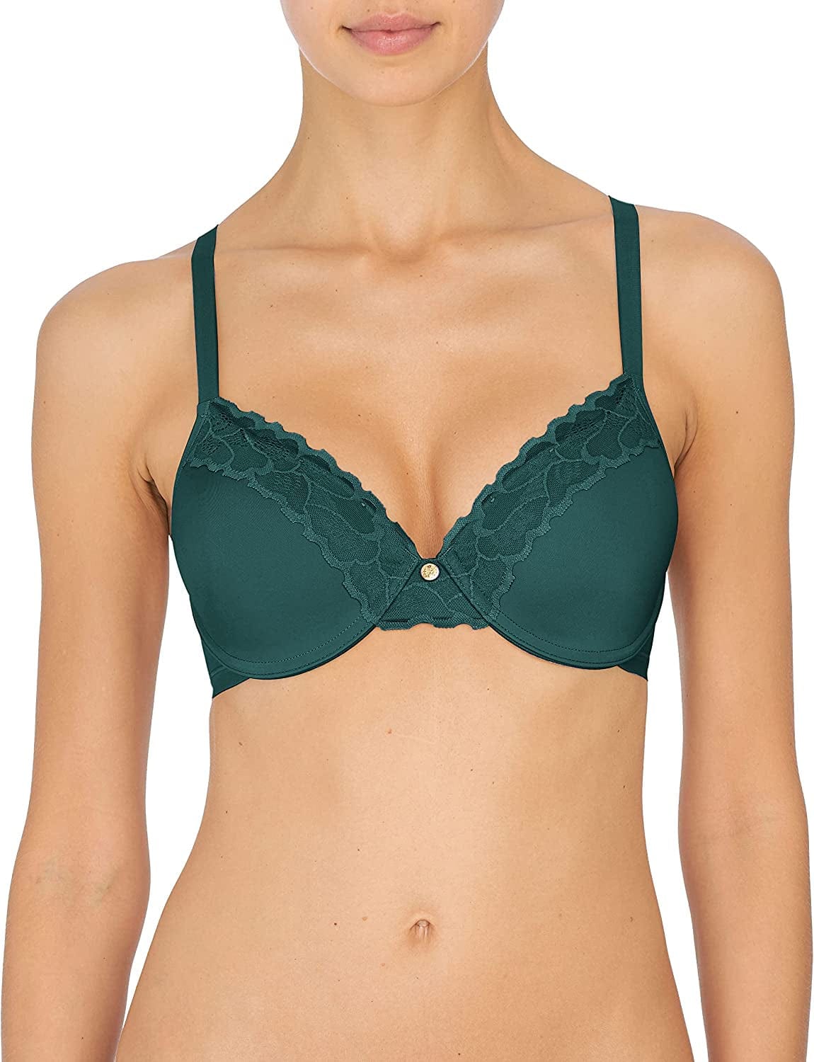 Natori Women'S Refined Contour Underwire Bra Stormy Teal / 34DD