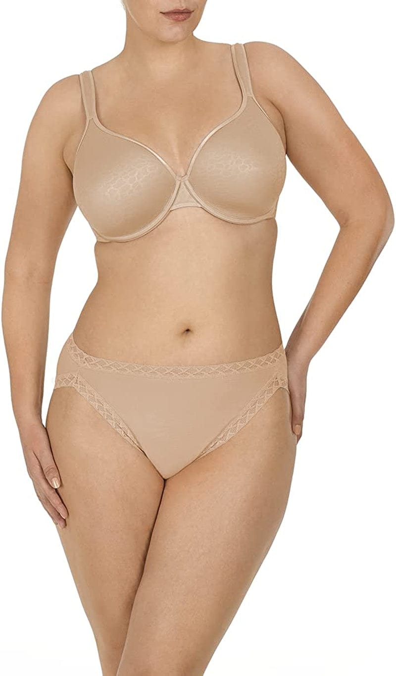 Natori Womens Element Full Fit Memory Convertible Contour Bra Cafe / 36DDD