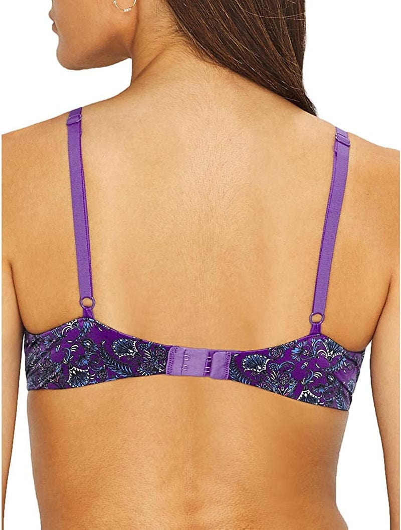 Natural Boost Demi Bra, Push-Up Lace T-Shirt Bra with Convertible Straps, Add-One-Cup-Size Push-Up T-Shirt Bra Riviera Jade W/ Pearl / 36B