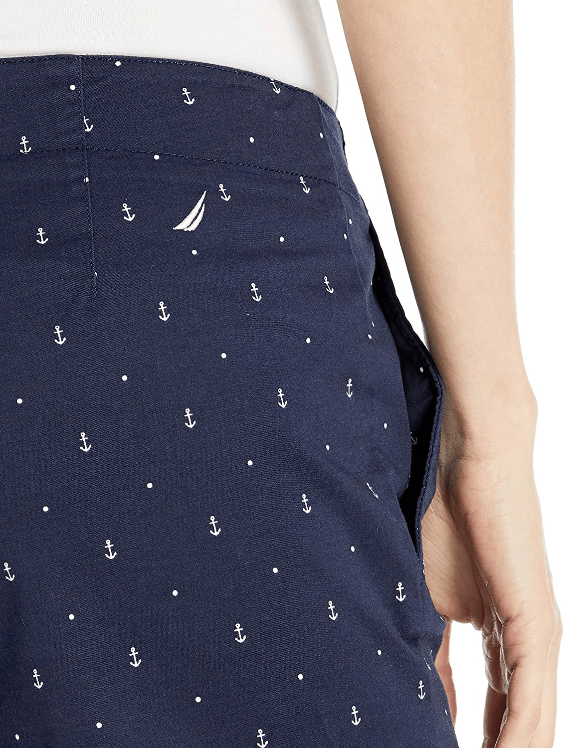 Nautica Women'S Comfort Tailored Stretch Cotton Solid and Novelty Short Apparel & Accessories > Clothing > Shorts Kylie Max