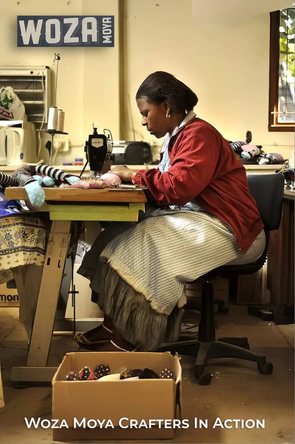 Ndlovu Zulu Necklace | by Woza Moya (Come Spirit of Change) | Handmade by the Hillcrest AIDS Centre Trust Crafters in South Africa