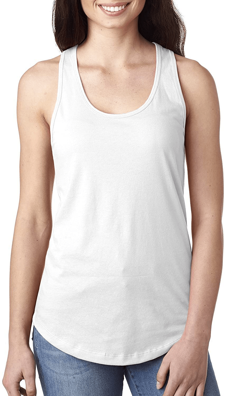 NEXT LEVEL APPAREL Racerback Tank (N1533) Apparel & Accessories > Clothing > Activewear Kylie Max
