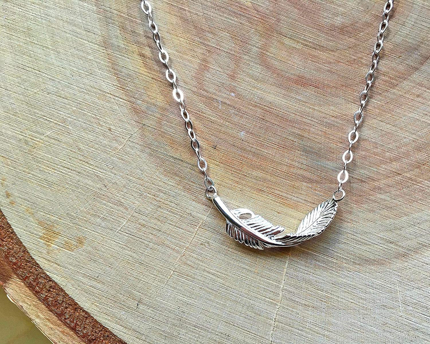 Nurse Gifts for Women, Sterling Silver or Gold Plated Feather Necklace, RN Gifts for Nurses, Gift for Practitioner, Graduation, School Nurse, Registered Nurse