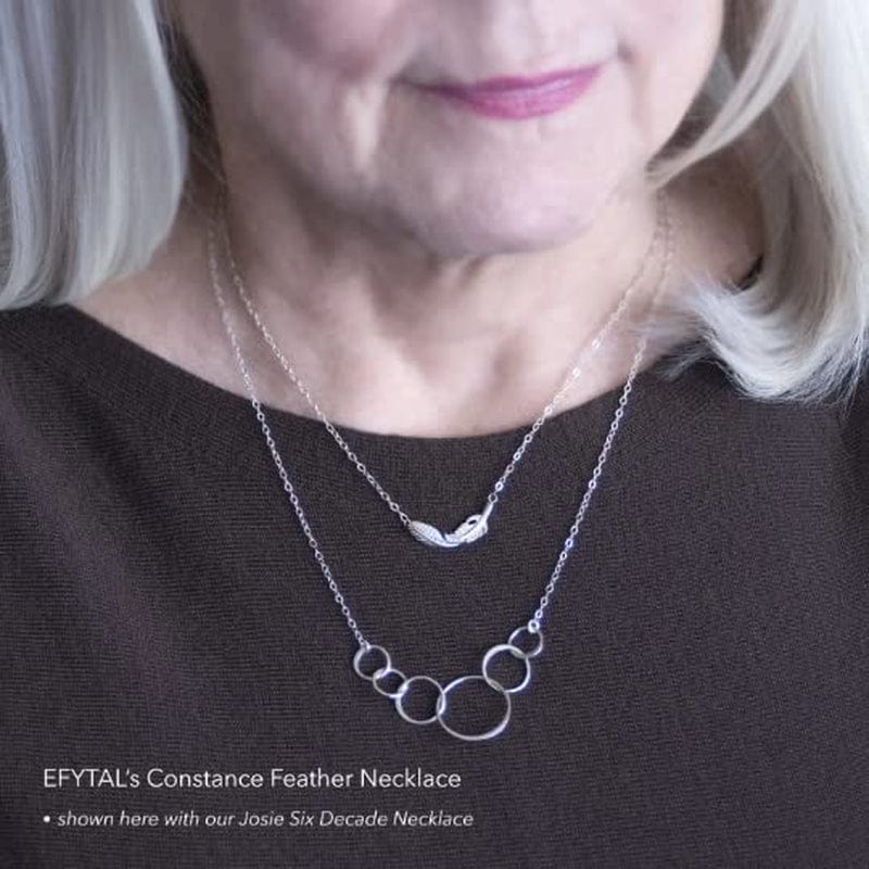 Nurse Gifts for Women, Sterling Silver or Gold Plated Feather Necklace, RN Gifts for Nurses, Gift for Practitioner, Graduation, School Nurse, Registered Nurse