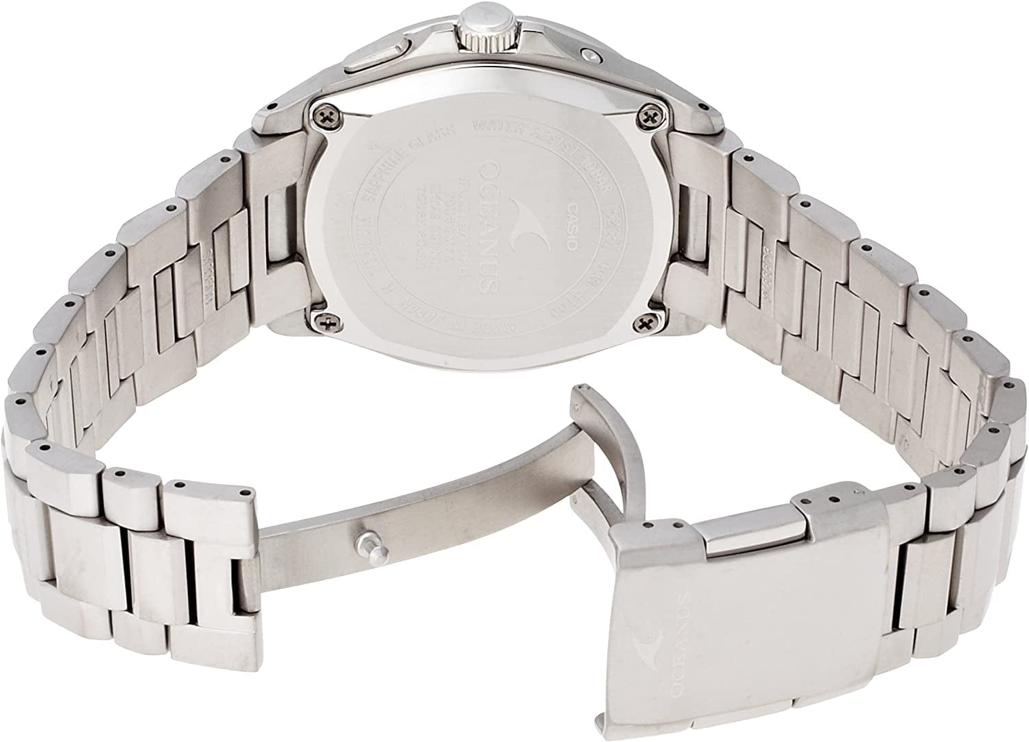 OCEANUS OCW-S100-1AJF Tough Solar Radio Men'S Watch