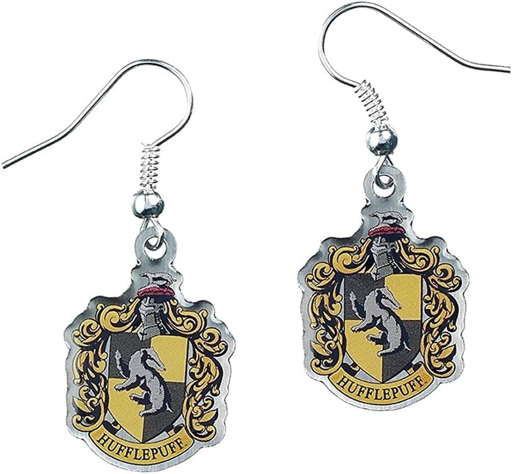 Official Licensed Jewelry Earrings Hufflepuff Crest
