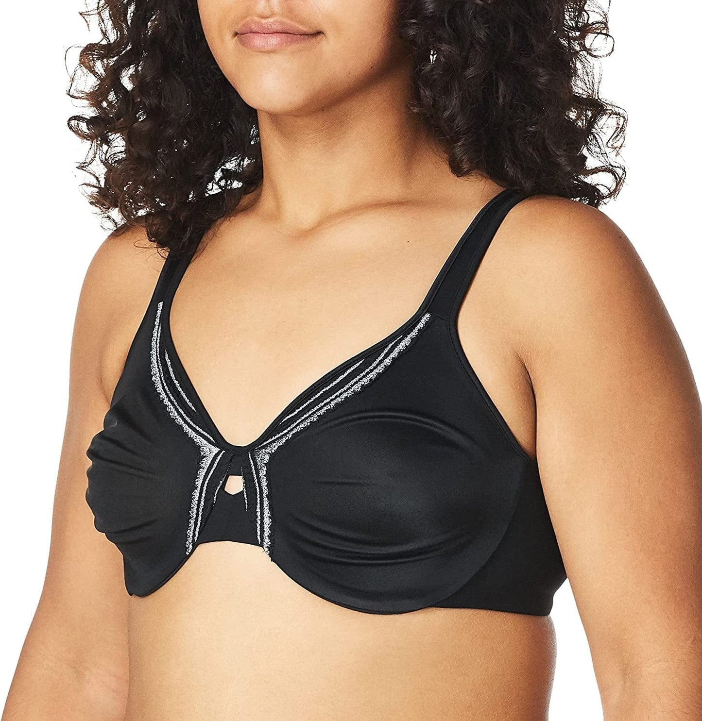 Olga Women'S Butterfly Effect Minimizer Bra Black / 38DD
