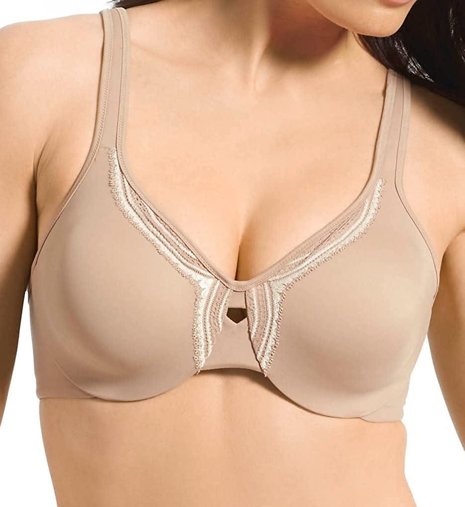 Olga Women'S Butterfly Effect Minimizer Bra Toasted Almond / 38DD