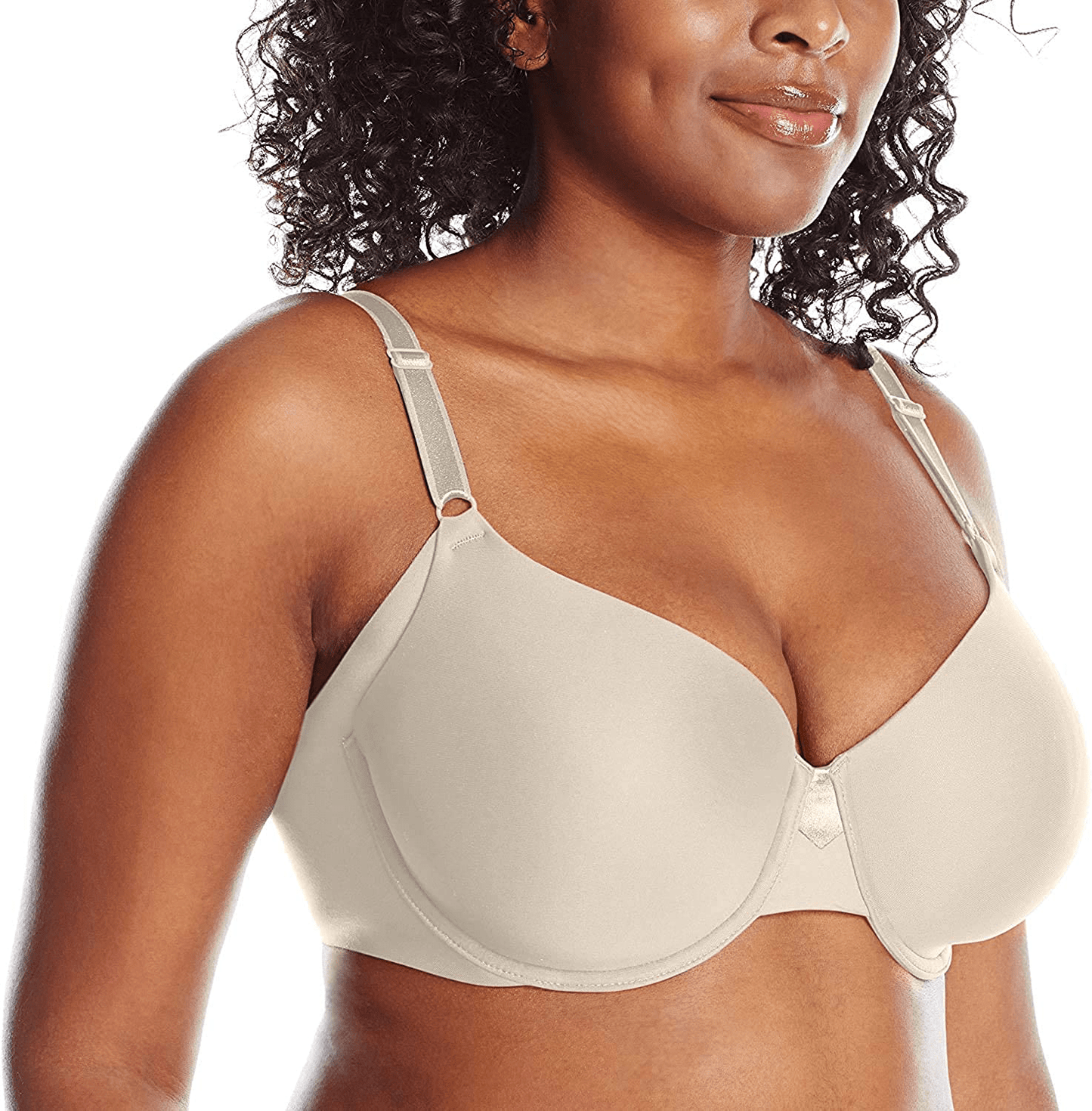 Olga Women's No Side Effects Underwire Contour Bra Butterscotch / 36D