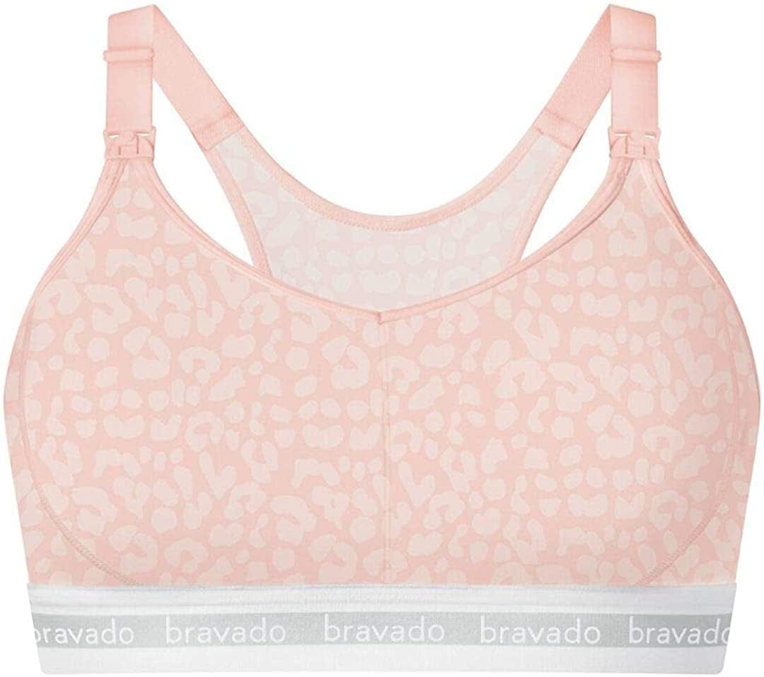 Original Full Cup Nursing Bra in Cotton-Modal | Pink Leopard