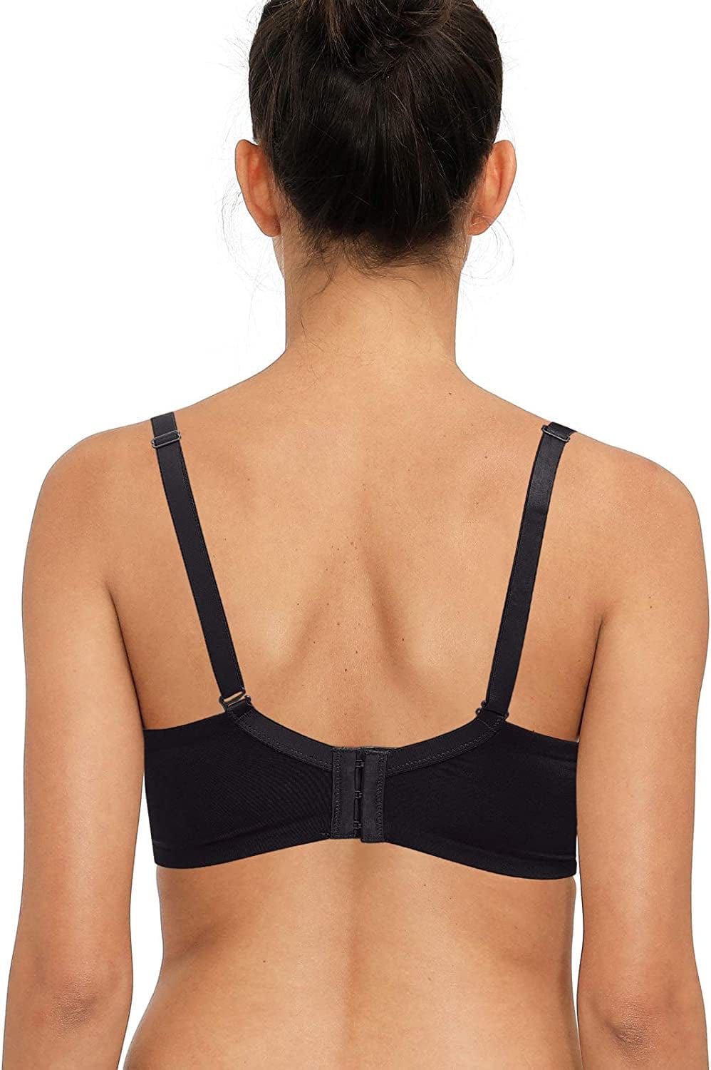 Padded Push up Bra Lift Underwire Support Plunge T Shirt Brassiere for Women Add One Cup
