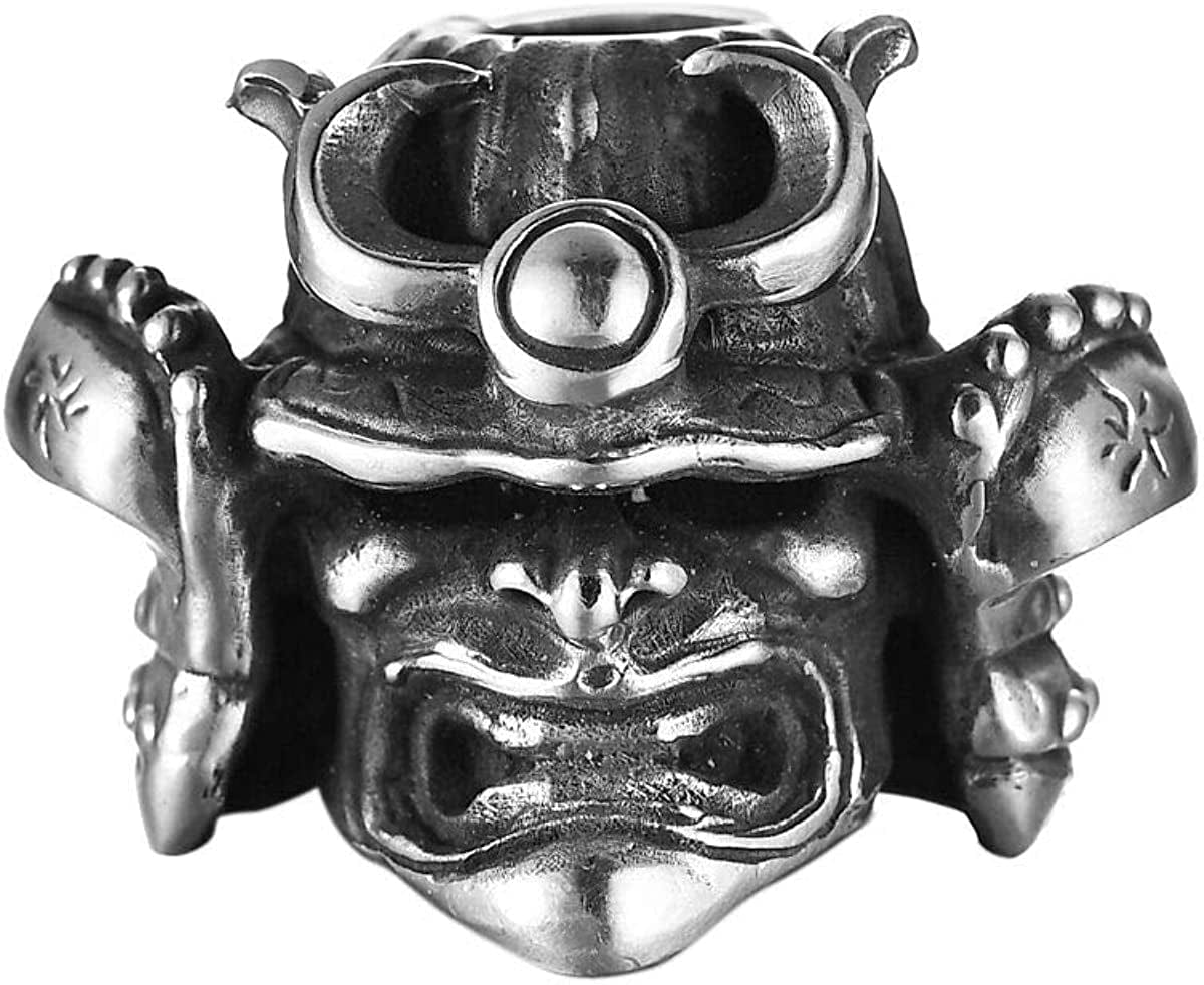 Paracord Bead Hand-Casted Corinthian / Spartan Helmet Brass Charms EDC Accessories for Pendant Buckle,Keychain Pendant,Knife Lanyard,Zipper Pull Tibetan Silver