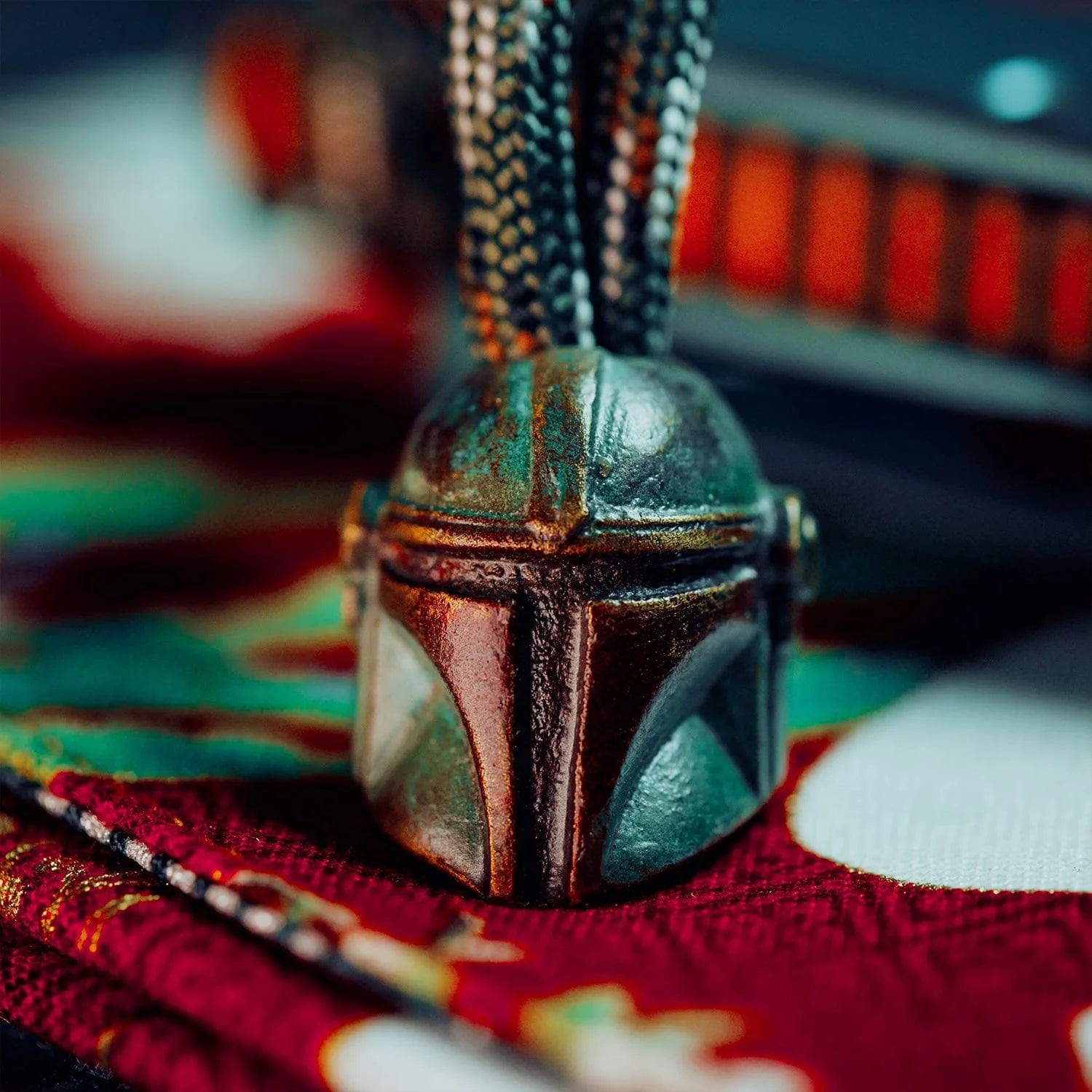 Paracord Bead Hand-Casted Corinthian / Spartan Helmet Brass Charms EDC Accessories for Pendant Buckle,Keychain Pendant,Knife Lanyard,Zipper Pull