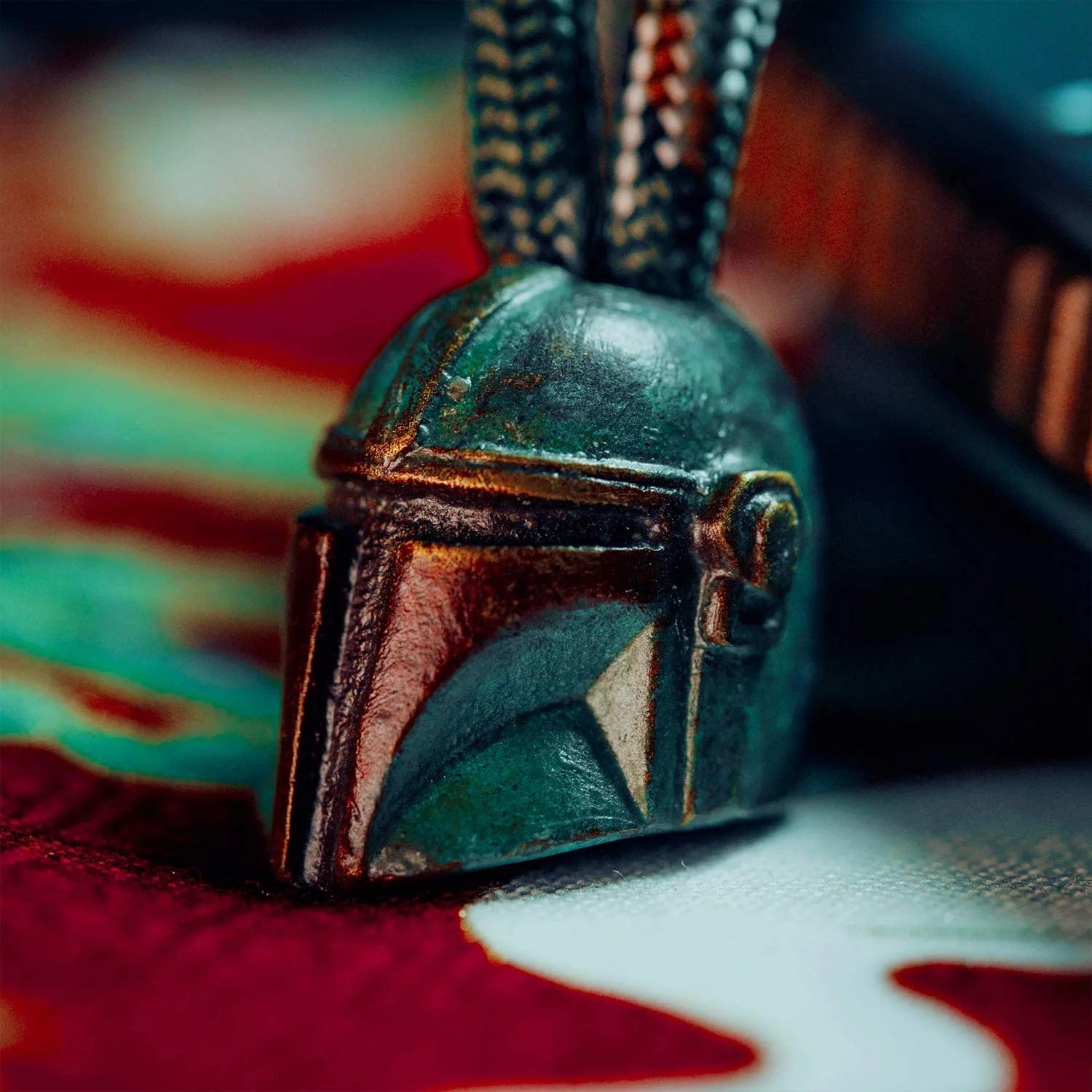 Paracord Bead Hand-Casted Corinthian / Spartan Helmet Brass Charms EDC Accessories for Pendant Buckle,Keychain Pendant,Knife Lanyard,Zipper Pull