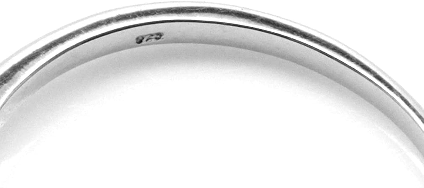 Petite Simulated Color Change Alexandrite and White Cubic Zirconia 925 Sterling Silver Promise Ring