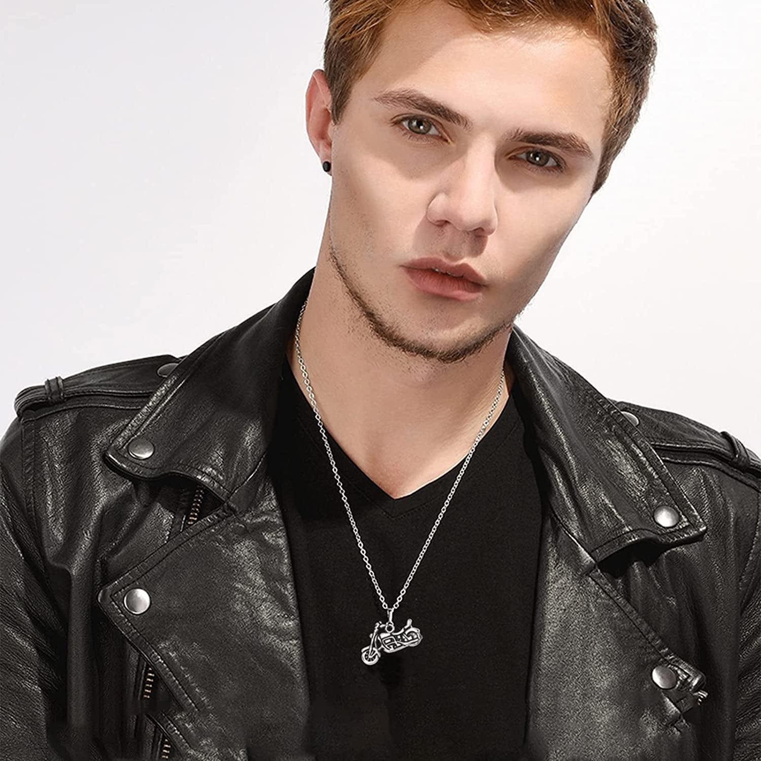 PH Pandahall Motorbike Charms, Motorcycle Beads Tibetan Alloy Charms Punk Style Pendants for Valentines Day Thanksgiving Day Father’S Day DIY Necklace Bracelet Making, 50Pcs Antique Silver Motorbike - 50pcs